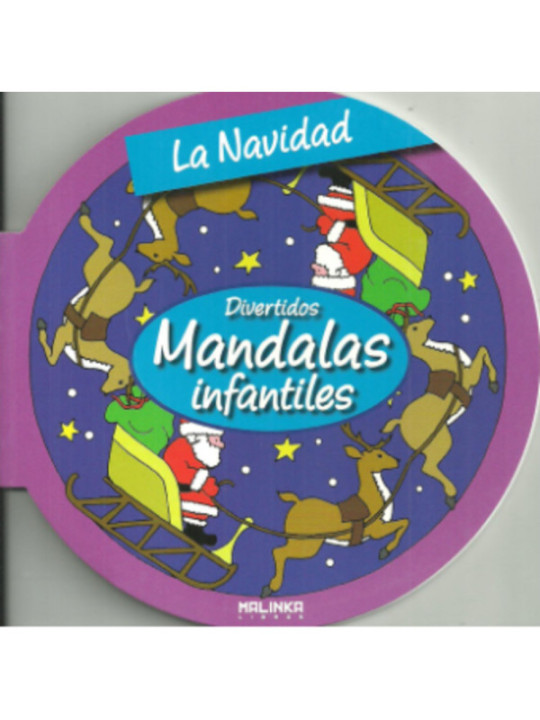 Mandalas infantiles. La Navidad.