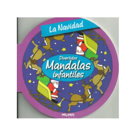 Mandalas infantiles. La Navidad.
