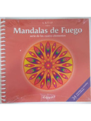 Mandalas de Fuego. Tapa deteriorada.