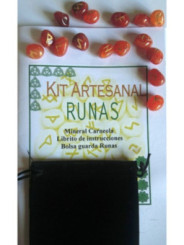 Runas de Carneola, Bolsa Antelina y Libro de Instrucciones