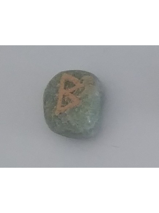 Amuleto de las Runas Aventurina Berkano. Fertilidad y Curación.