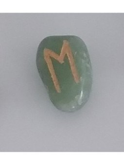 Amuleto de las Runas Aventurina Ehwaz. El Caballo.