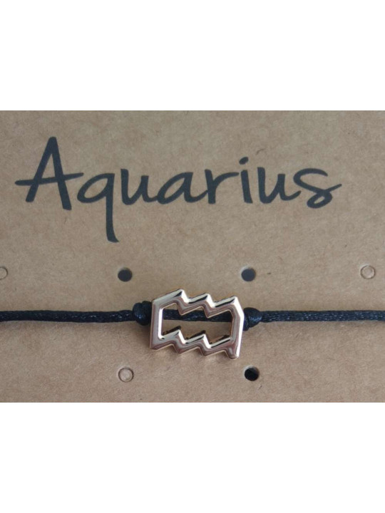 Atractiva Pulsera signo Acuario