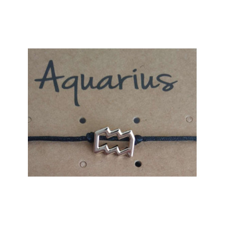 Atractiva Pulsera signo Acuario