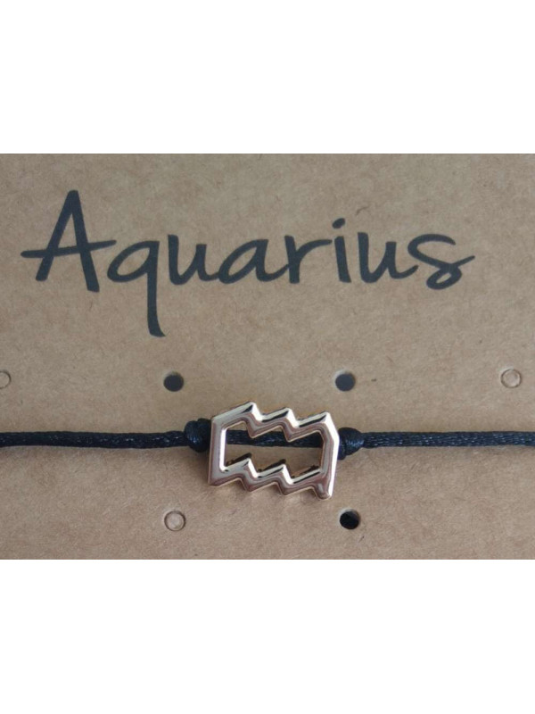 Atractiva Pulsera signo Acuario