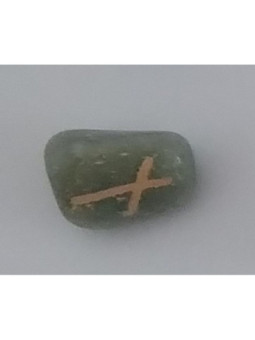 Amuleto de las Runas Aventurina Gebo. Regalo.