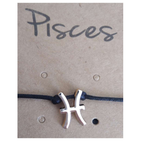 Atractiva Pulsera signo Piscis