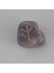 Amuleto de las Runas Amatista Algiz. Protección.