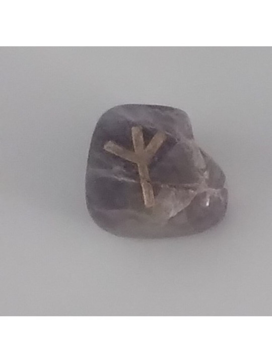 Amuleto de las Runas Amatista Algiz. Protección.
