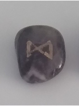 Amuletos de las Runas Amatista Dagaz. El Despertar.