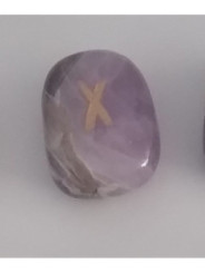 Amuletos de las Runas Amatista Gebo. Regalo.