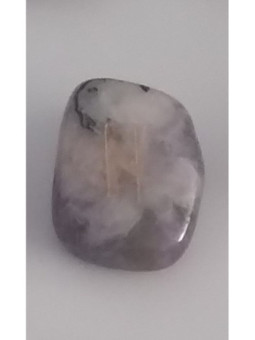 Amuleto de las Runas Amatista Hagalaz. Granizo.