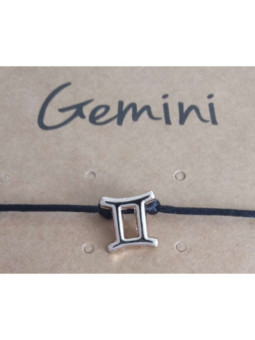 Atractiva Pulsera signo Géminis