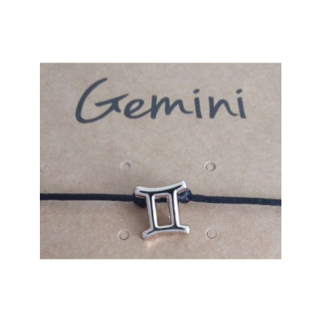 Atractiva Pulsera signo Géminis