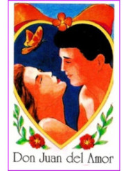 Estampa Plastificada de Don Juan del Amor, de 5x7,5cm. ?