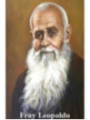 Estampa Plastificada Fray Leopoldo. 5x7,5cm