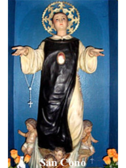 Estampa Plastificada San Cono. 5x7,5cm