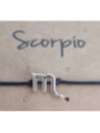 Atractiva Pulsera signo Escorpio
