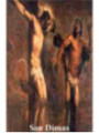 Estampa Plastificada San Dimas. 5x7,5cm