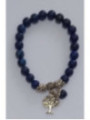 Pulsera Mineral Lapizlazuli con Árbol de la Vida