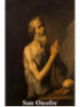 Estampa Plastificada San Onofre. 5x7,5cm