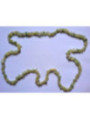 Collar Mineral chip Jade. 90cm
