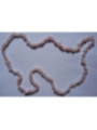 Collar Mineral chip Cuarzo Rosa. 90cm