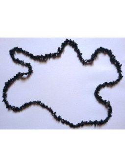 Collar Mineral chip Onix. 90cm