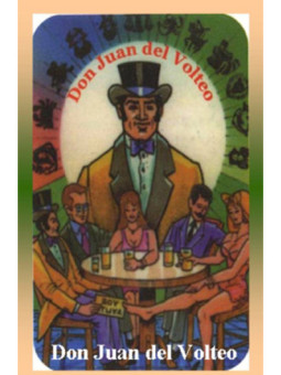 Estampa Plastificada Don Juan del Volteo. 5x7,5cm