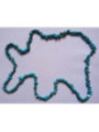 Collar Mineral chip Turquenita. 90cm