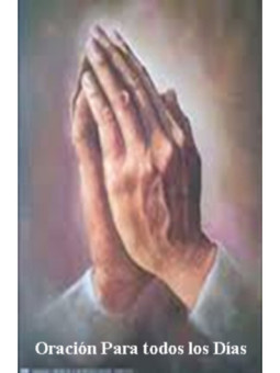 Estampa Plastificada Oración de cada Día, de 5x7,5cm. ?