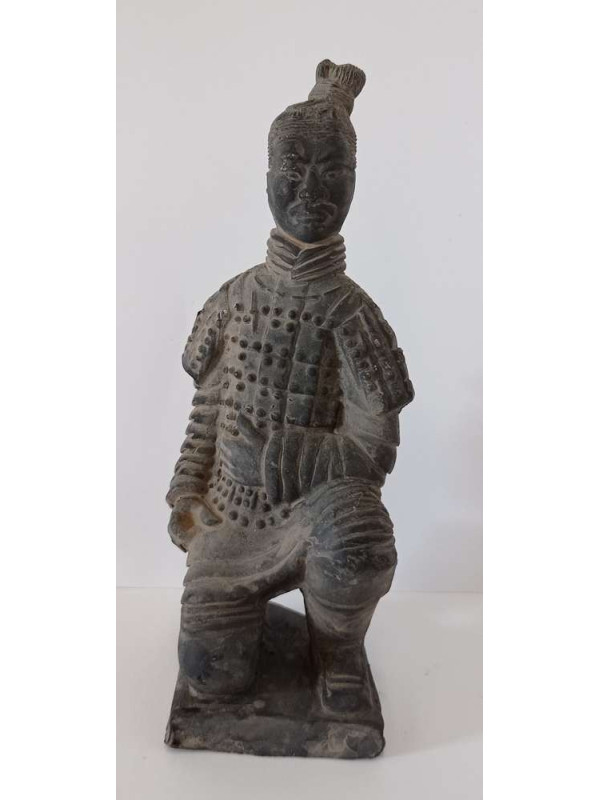 Arquero de terracota del Ejercito de Xian.18 cm