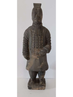 Oferta Guerrero de Terracota del Ejercito de Xian. 22 cm