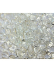 Canto Rodado Pequeño Cuarzo Cristal  de 1 a 2 cm