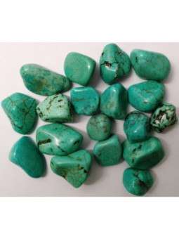 Canto Rodado Pequeño Azul Turquesa de 1 a 2 cm