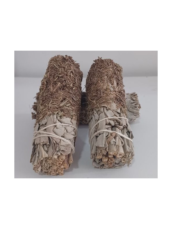 Atadillo de Salvia Blanca con Romero de 11 cm. aprox.