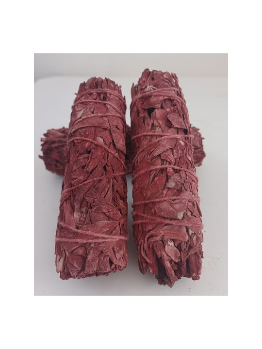 Atadillo de Salvia Blanca con incienso Sangre de Dragón de 11 cm. aprox.