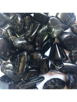 Canto Rodado Pequeño Turmalina Negra de 1 a 2cm