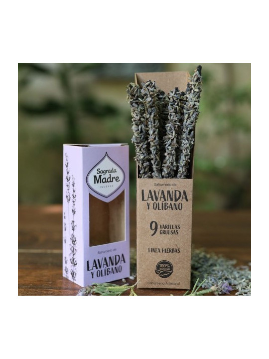 Incienso Lavanda y Olíbano. Sagrada Madre.
