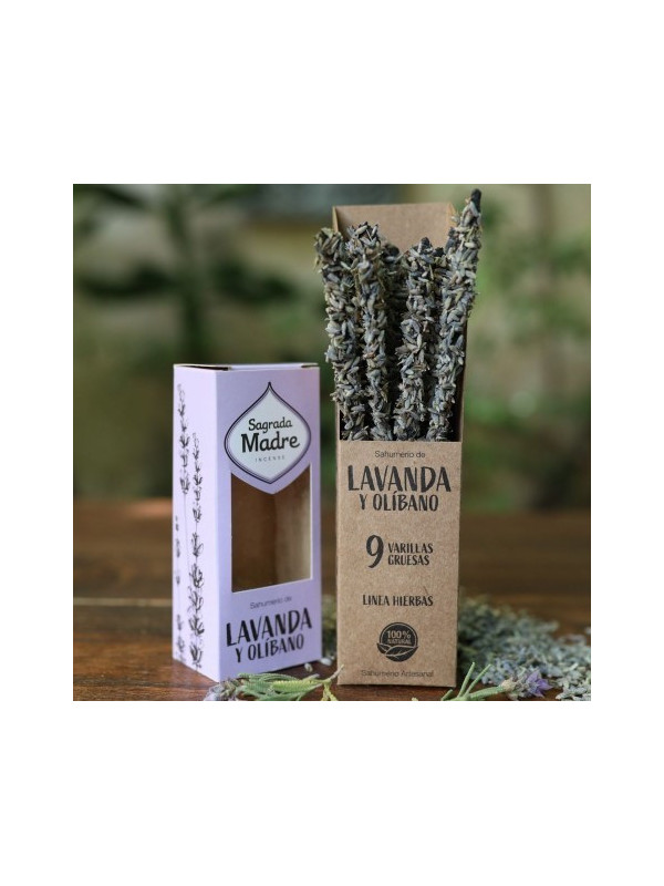 Incienso Lavanda y Olíbano. Sagrada Madre.