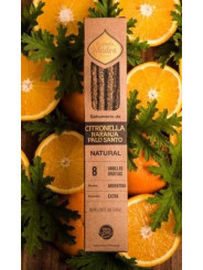 Incienso Citronela, Naranja y Palo Santo. Sagrada Madre.