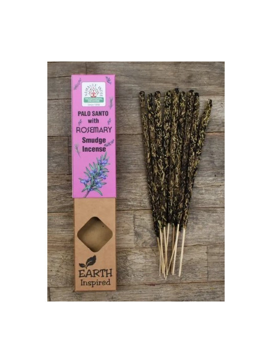 Incienso Earth de Palo Santo con Romero.