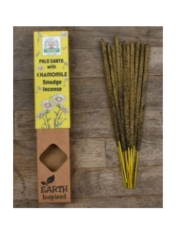 Incienso Earth de Palo Santo con Camomila.