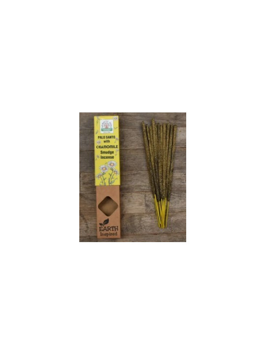 Incienso Earth de Palo Santo con Camomila.