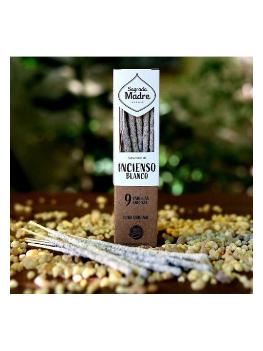Incienso Frankincense Blanco. Sagrada Madre.