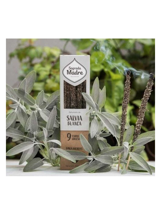 Incienso Salvia Blanca. Sagrada Madre.