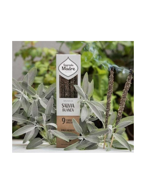 Incienso Salvia Blanca. Sagrada Madre.