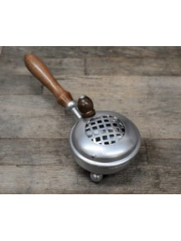 Quemador Brasero Plateado.