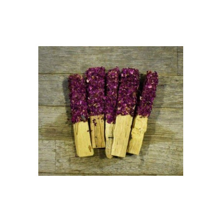 Autentico palo Santo con Rosa.