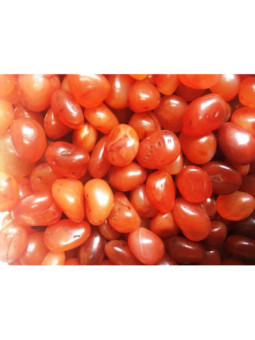 Canto Rodado Pequeño Cornalina de 1 a 2cm